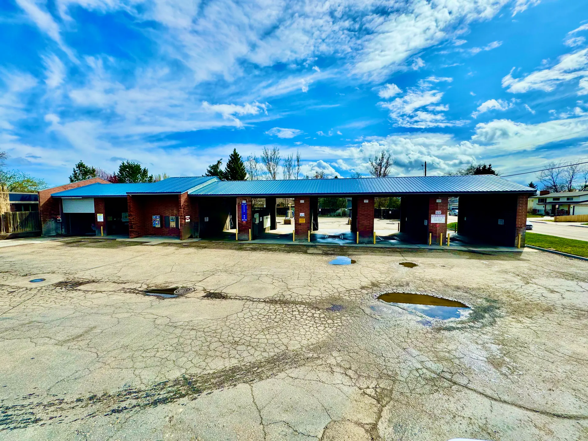 Boise River Car Wash wash bays at 9765 W Ustick Rd in Boise, Idaho